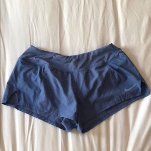 Purple Nike Running Shorts